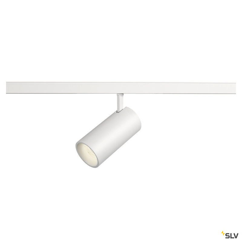 SLV 1006754 NUMINOS® S, 48V spot, round, 4000 K, 16 W, DALI 2, 40°, matt white