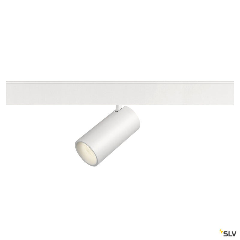 SLV 1006757 NUMINOS® S, 48V spot, round, 4000 K, 16 W, DALI 2, 55°, matt white