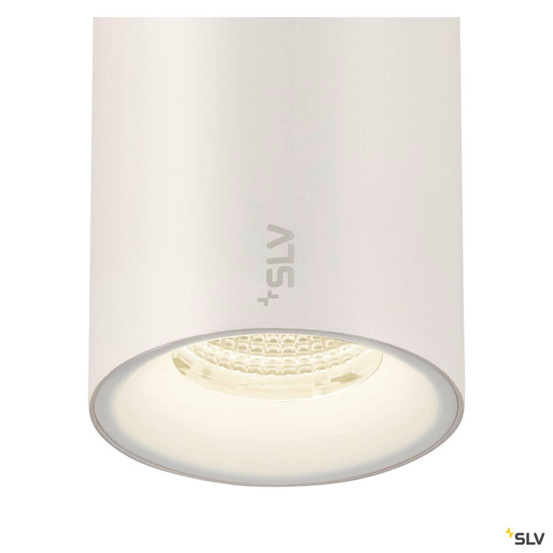 SLV 1006757 NUMINOS® S, 48V spot, round, 4000 K, 16 W, DALI 2, 55°, matt white
