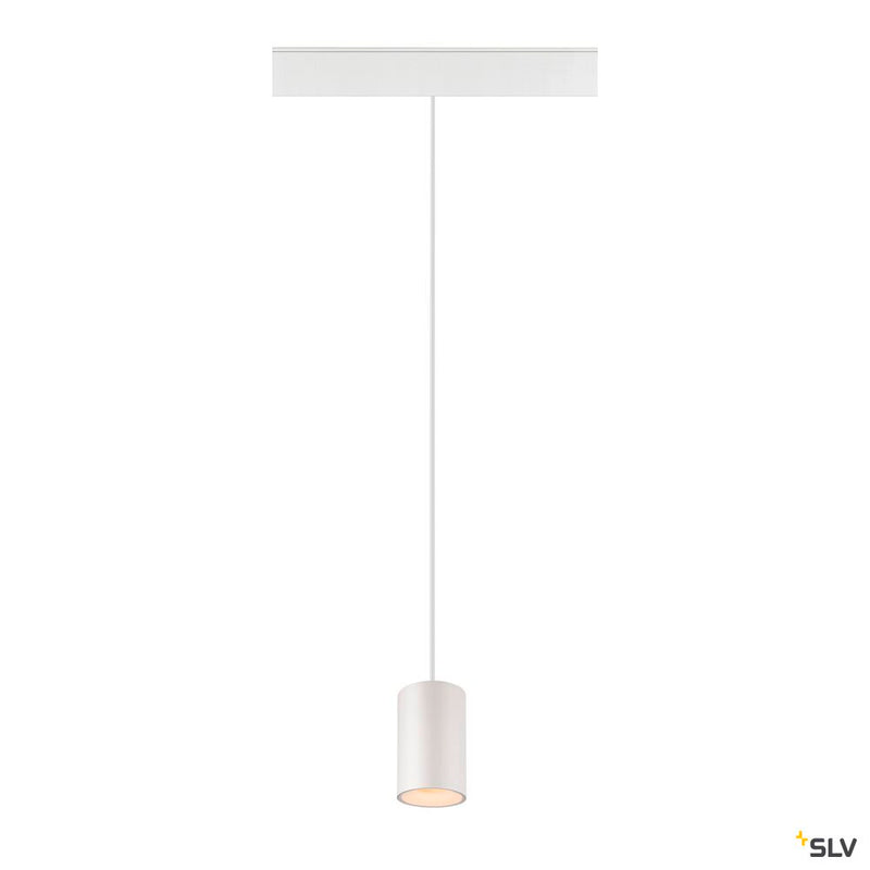SLV 1006772 NUMINOS® XS 48V TRACK, DALI, pendant light, white / white, 8.7 W, 650 lm, 2700 K, CRI 90, 40°