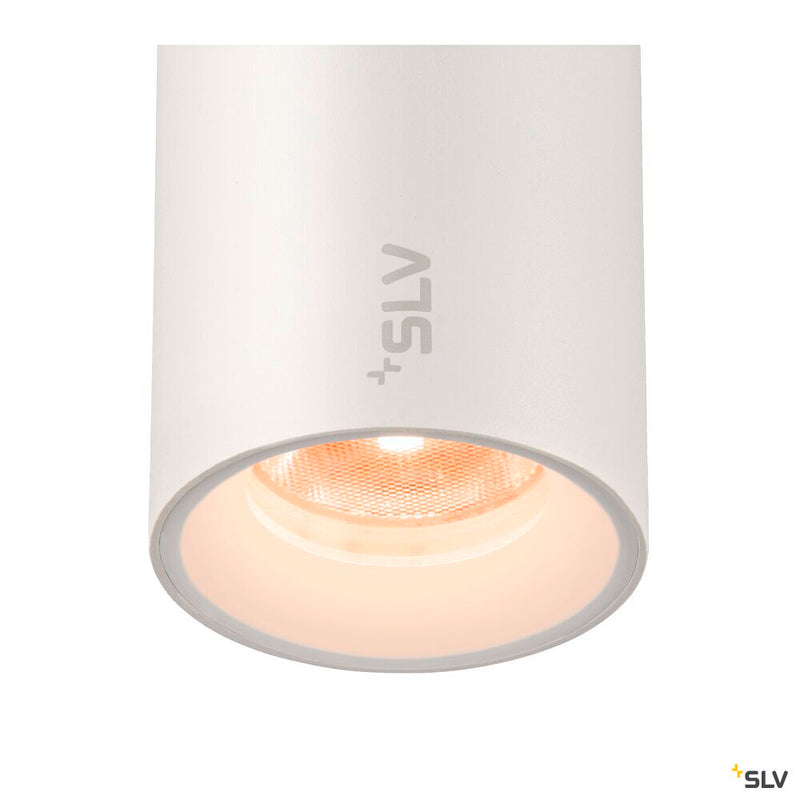 SLV 1006772 NUMINOS® XS 48V TRACK, DALI, pendant light, white / white, 8.7 W, 650 lm, 2700 K, CRI 90, 40°