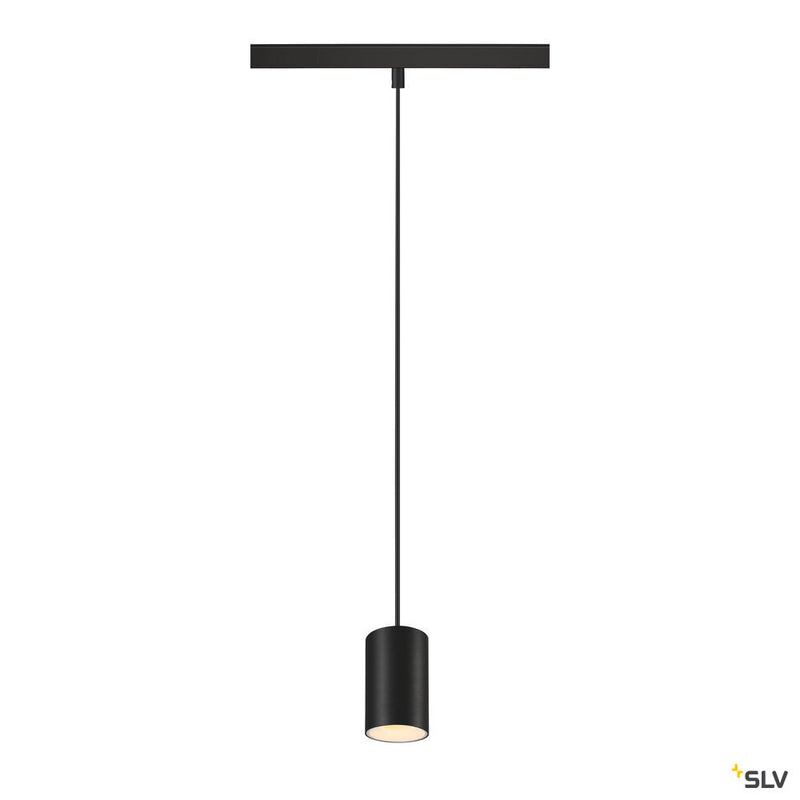 SLV 1006781 NUMINOS® XS 48V TRACK, DALI, pendant light, black / white, 8.7 W, 700 lm, 3000 K, CRI 90, 40°