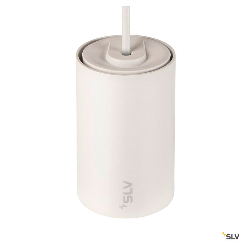 SLV 1006787 NUMINOS® XS 48V TRACK, DALI, pendant light, white / white, 8.7 W, 730 lm, 3000 K, CRI 90, 20°