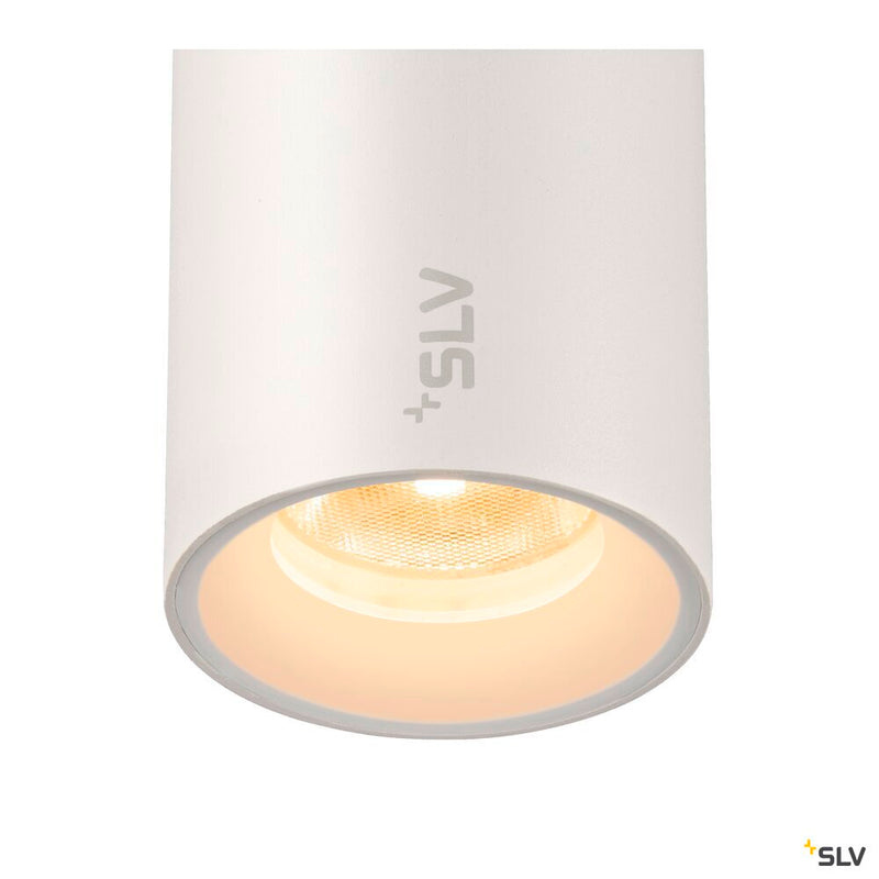 SLV 1006787 NUMINOS® XS 48V TRACK, DALI, pendant light, white / white, 8.7 W, 730 lm, 3000 K, CRI 90, 20°