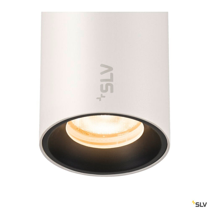 SLV 1006792 NUMINOS® XS 48V TRACK, DALI, pendant light, white / black, 8.7 W, 690 lm, 3000 K, CRI 90, 55°