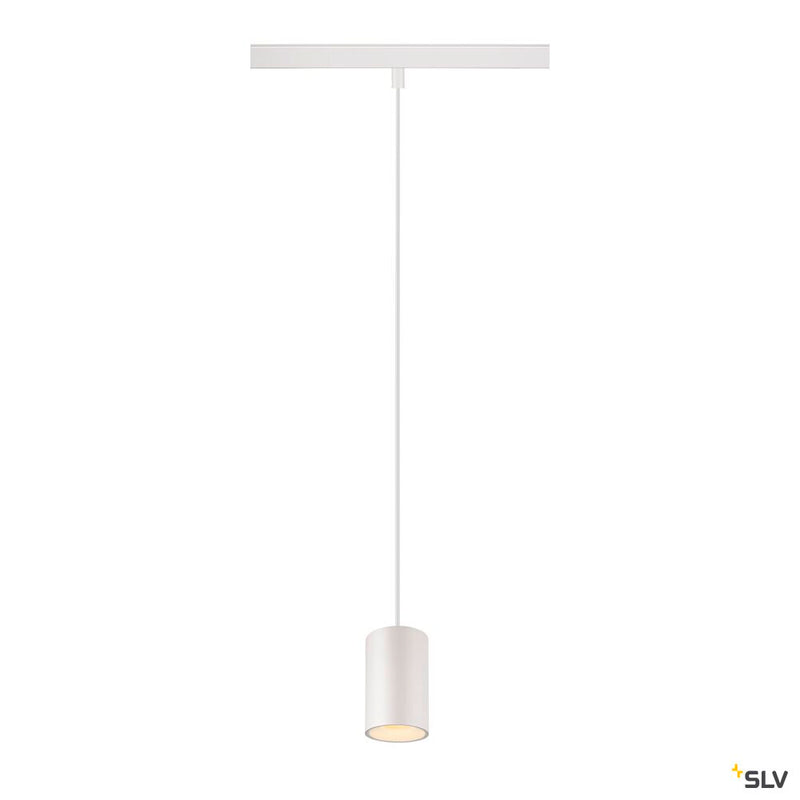 SLV 1006793 NUMINOS® XS 48V TRACK, DALI, pendant light, white / white, 8.7 W, 720 lm, 3000 K, CRI 90, 55°