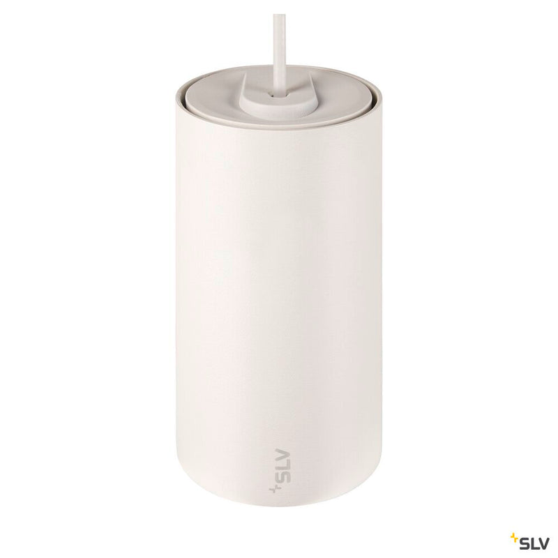 SLV 1006830 NUMINOS® S 48V TRACK, DALI, pendant light, white / chrome, 16 W, 980 lm, 2700 K, CRI 90, 55°