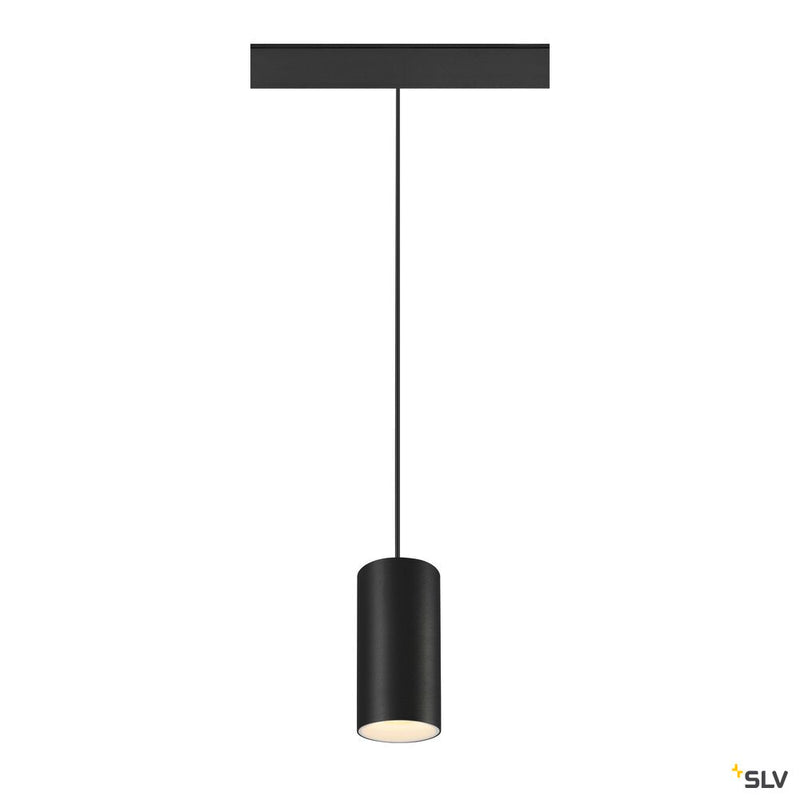 SLV 1006832 NUMINOS® S 48V TRACK, DALI, pendant light, black / white, 16 W, 1120 lm, 3000 K, CRI 90, 20°