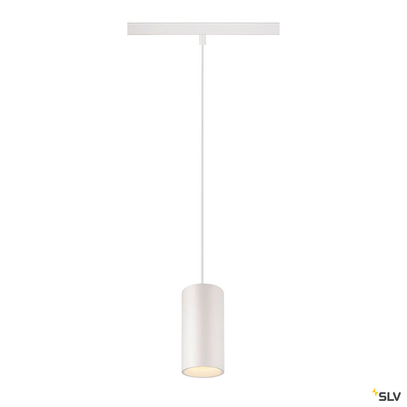 SLV 1006844 NUMINOS® S 48V TRACK, DALI, pendant light, white / white, 16 W, 1120 lm, 3000 K, CRI 90, 40°