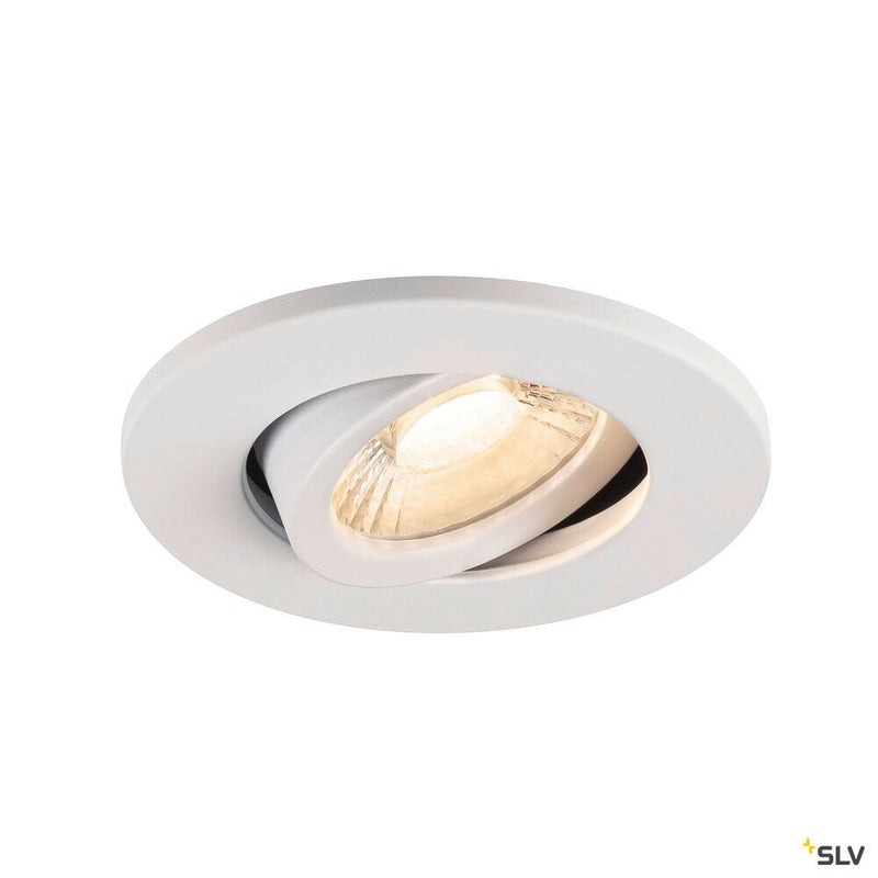 SLV 1007092 UNIVERSAL DOWNLIGHT Cover, for Downlight IP20, pivoting, round, white