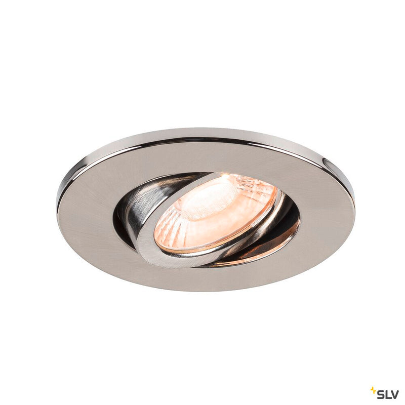 SLV 1007093 UNIVERSAL DOWNLIGHT Cover, for Downlight IP20, pivoting, round, aluminium