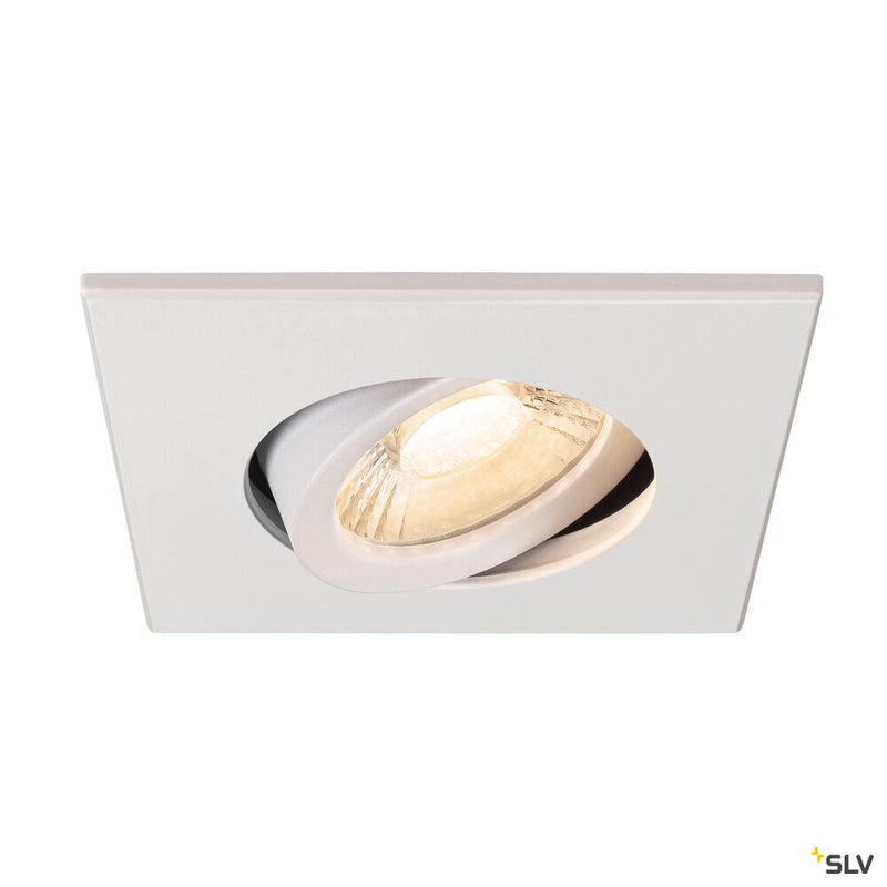 SLV 1007185 UNIVERSAL DOWNLIGHT cover, for downlight IP20, pivoting, square, white