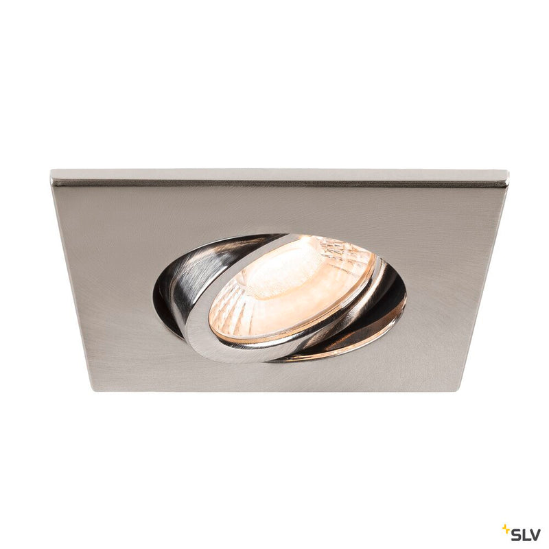 SLV 1007186 UNIVERSAL DOWNLIGHT cover, for downlight IP20, pivoting, square, aluminium