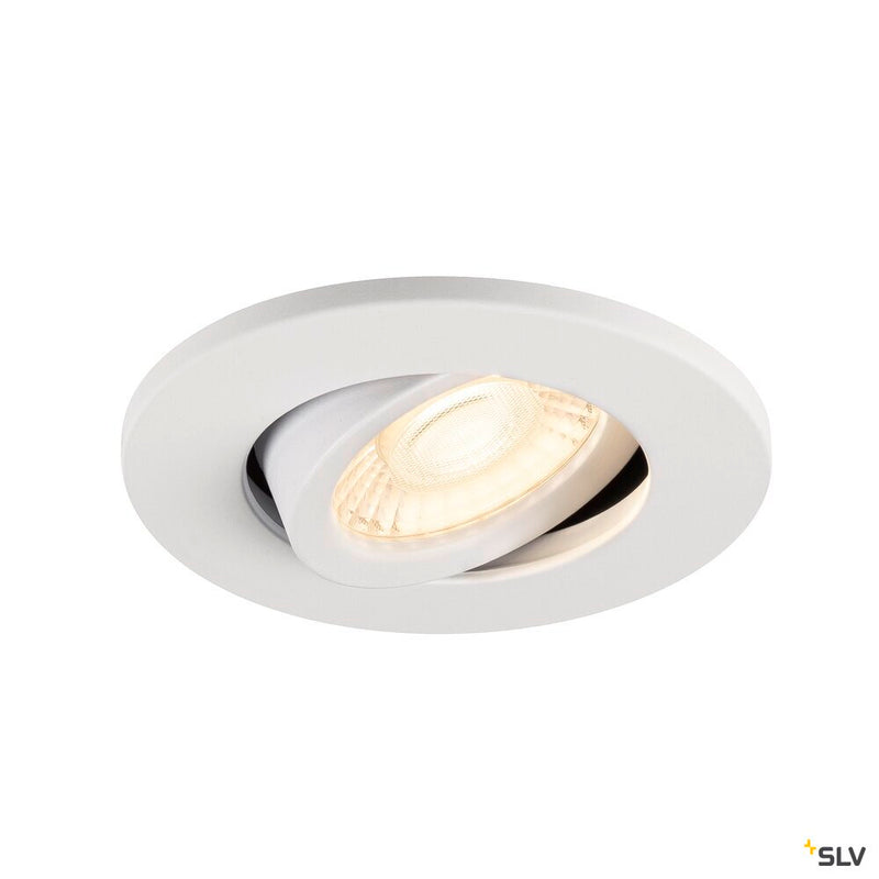 SLV 1007092 UNIVERSAL DOWNLIGHT Cover, for Downlight IP20, pivoting, round, white