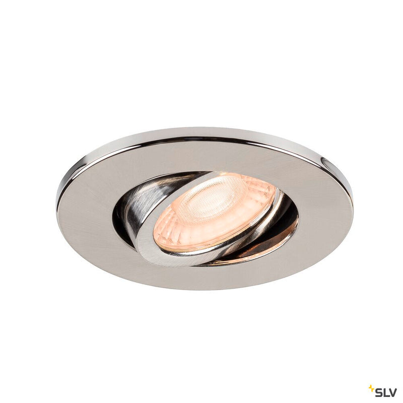 SLV 1007093 UNIVERSAL DOWNLIGHT Cover, for Downlight IP20, pivoting, round, aluminium