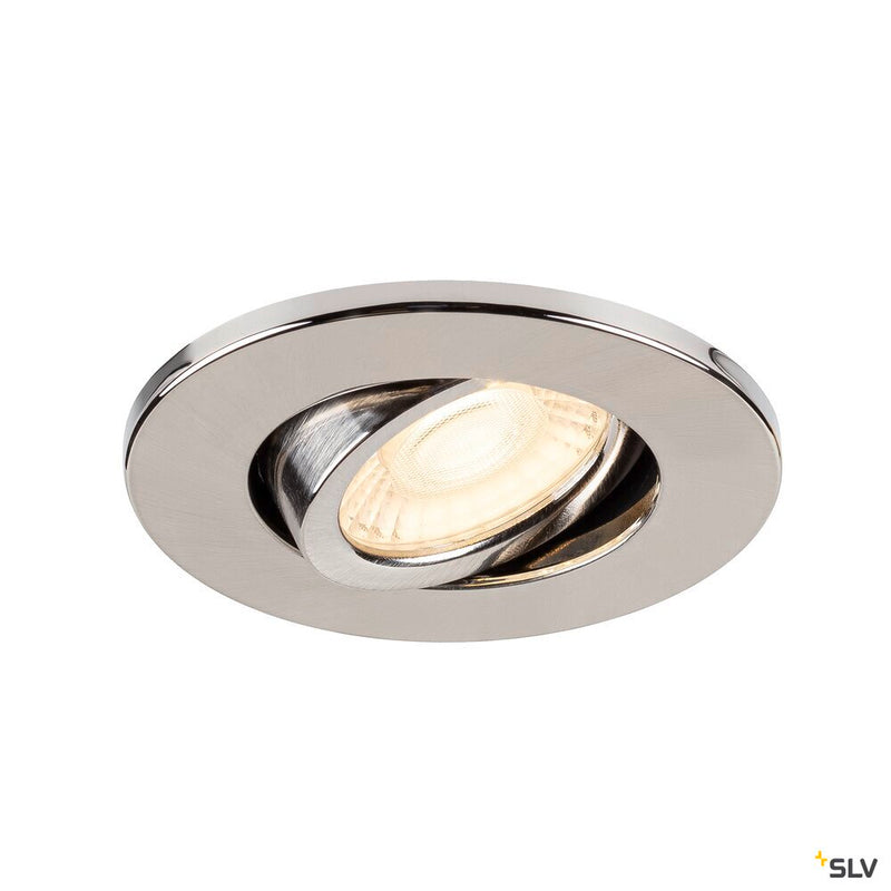 SLV 1007093 UNIVERSAL DOWNLIGHT Cover, for Downlight IP20, pivoting, round, aluminium