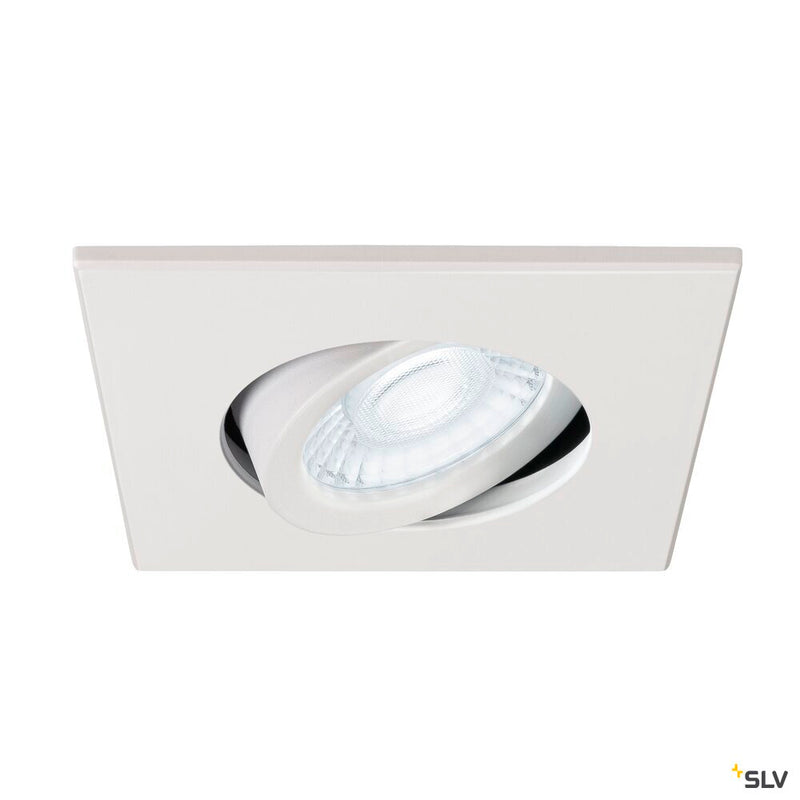 SLV 1007185 UNIVERSAL DOWNLIGHT cover, for downlight IP20, pivoting, square, white