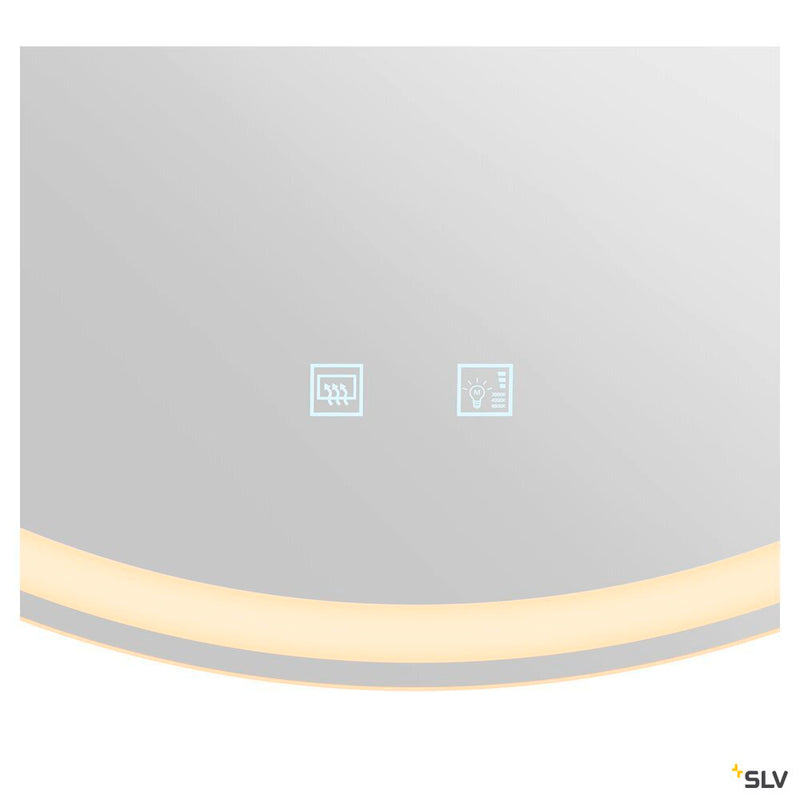 SLV 1007200 TRUKKO 80, mirror Ø 80 cm, chrome