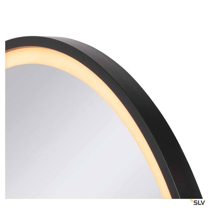 SLV 1007201 TRUKKO 60, mirror Ø 60 cm, chrome, black edge