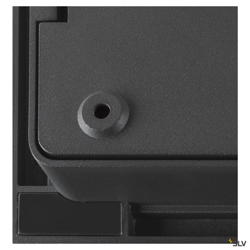 SLV 1007207 QUADRULO, wall-mounted light, 3000 K, anthracite/brown
