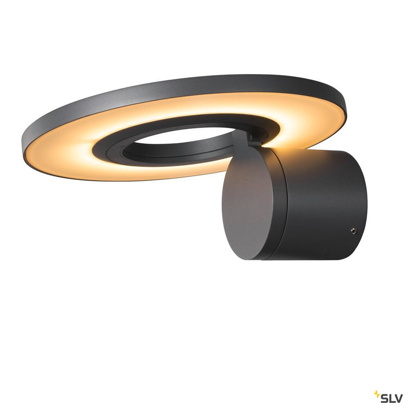 SLV 1007236 I-RING, wall-mounted light, 9.2 W, 3000 K, anthracite