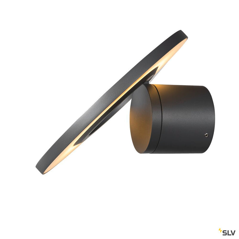 SLV 1007236 I-RING, wall-mounted light, 9.2 W, 3000 K, anthracite