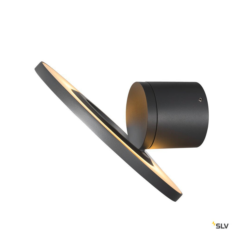 SLV 1007236 I-RING, wall-mounted light, 9.2 W, 3000 K, anthracite