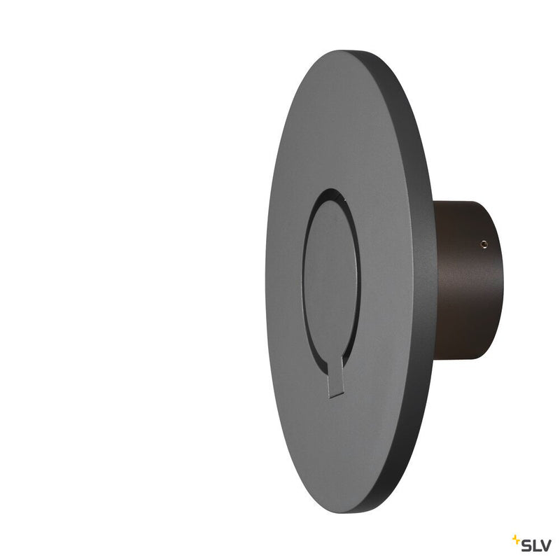 SLV 1007236 I-RING, wall-mounted light, 9.2 W, 3000 K, anthracite