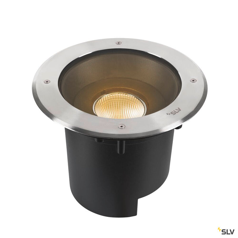 SLV 1007241 DASAR® XL,round cover 24° 3000 K incl. DALI driver stainless steel
