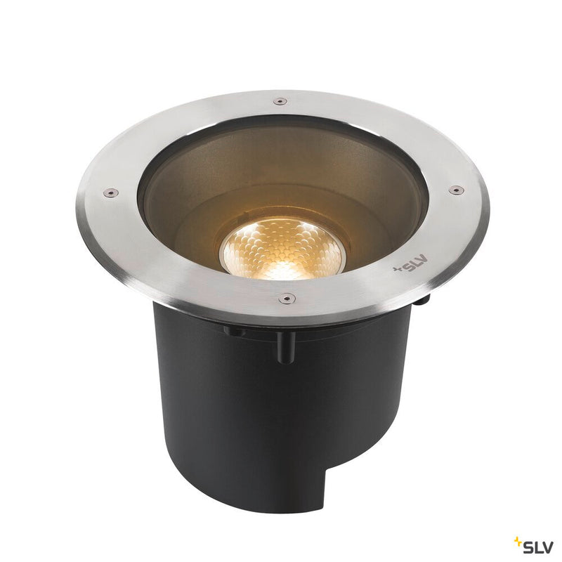 SLV 1007241 DASAR® XL,round cover 24° 3000 K incl. DALI driver stainless steel