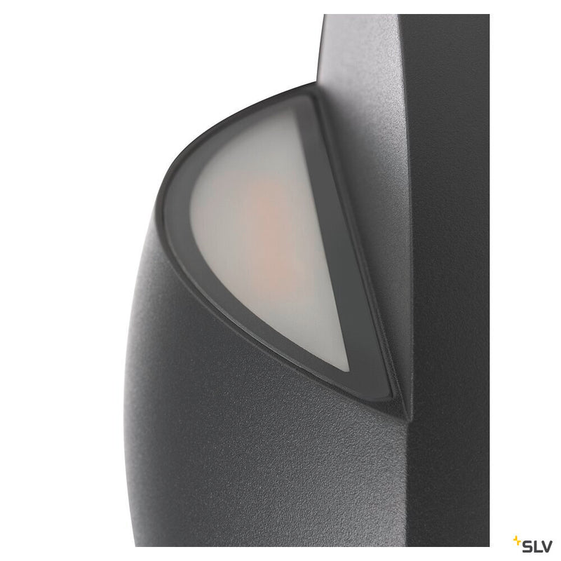 SLV 1007281 LID II UP/DOWN, wall-mounted light, 2700/3000 K, 28 W, PHASE, 100°, anthracite