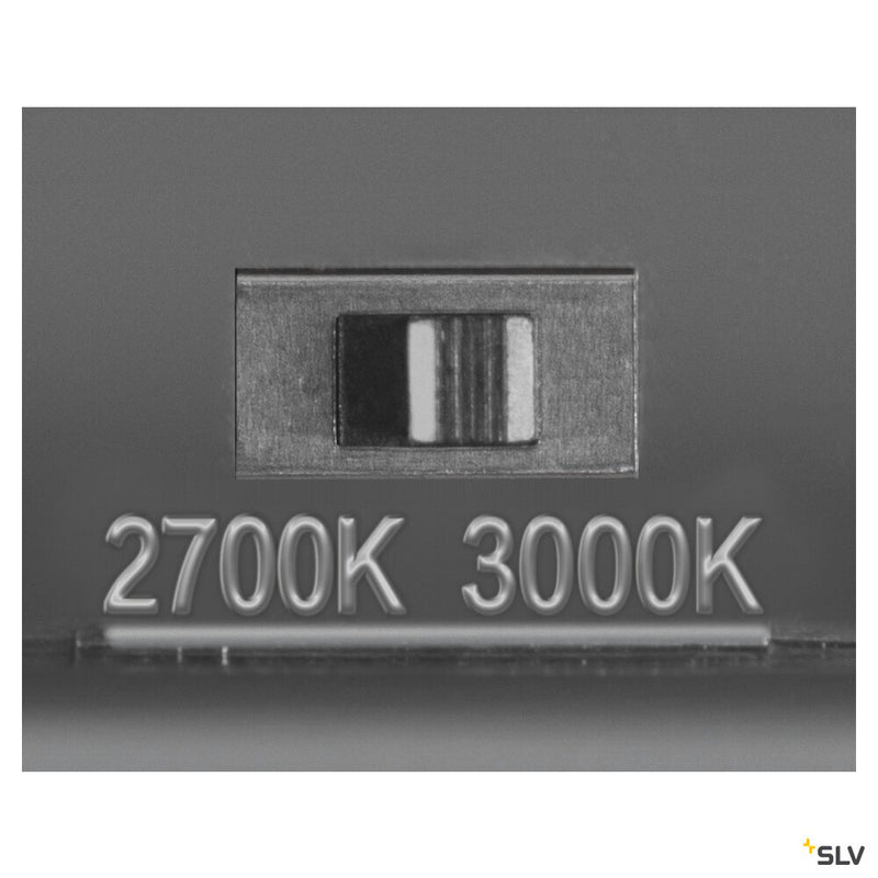 SLV 1007281 LID II UP/DOWN, wall-mounted light, 2700/3000 K, 28 W, PHASE, 100°, anthracite