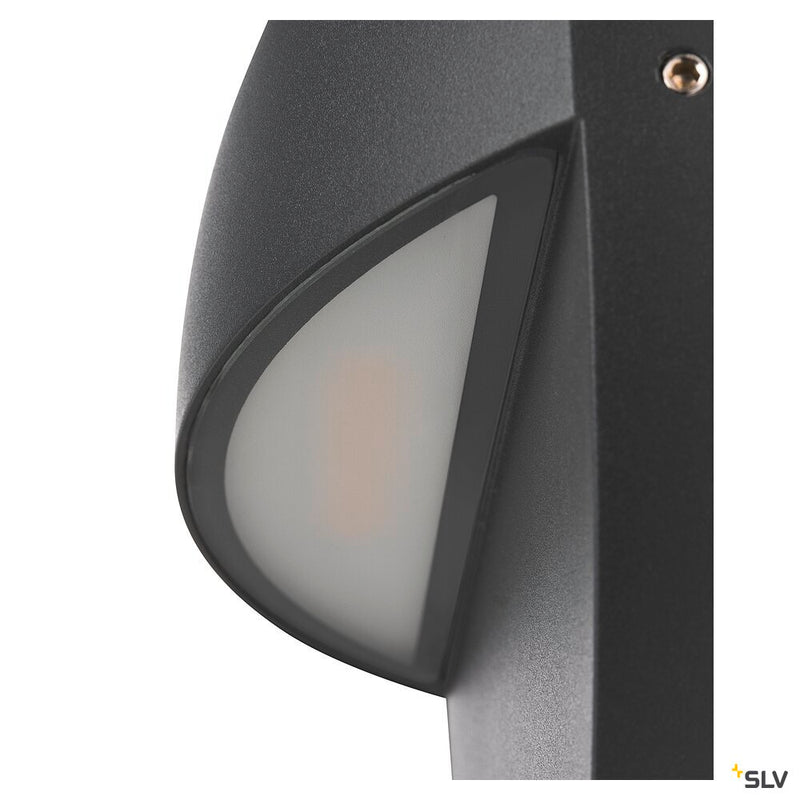 SLV 1007282 LID II, wall-mounted light, 2700/3000 K, 15 W, PHASE, 100°, anthracite