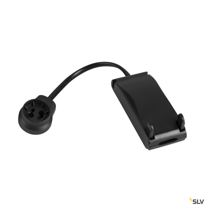 SLV 1007283 GU10 fitting for LED light (max. 10 W) with quick installation box and strain relief
