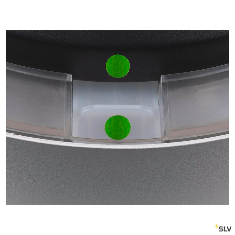 SLV 1007288 MEDO® PRO 30, wall- and ceiling-mounted light, round, 3000/4000 K, 10 W, trailing-edge phase, 70°, UGR <19, black