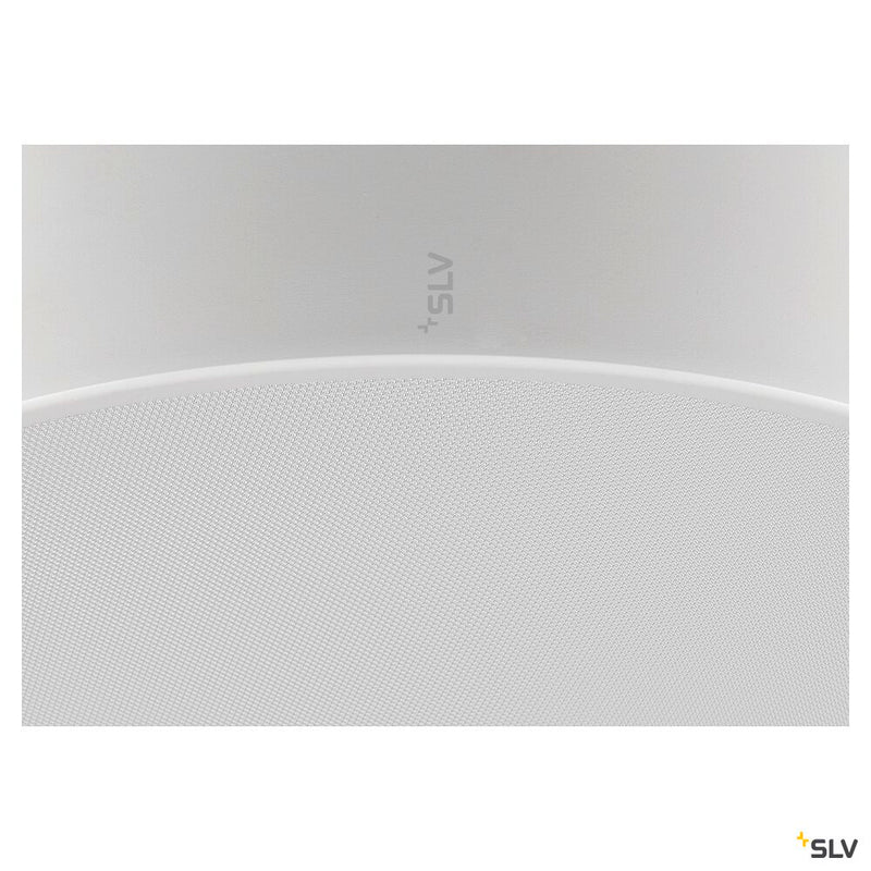 SLV 1007293 MEDO® PRO 40, wall- and ceiling-mounted light, round, 3000/4000 K, 19 W, DALI, Touch, 80°, UGR <19, white