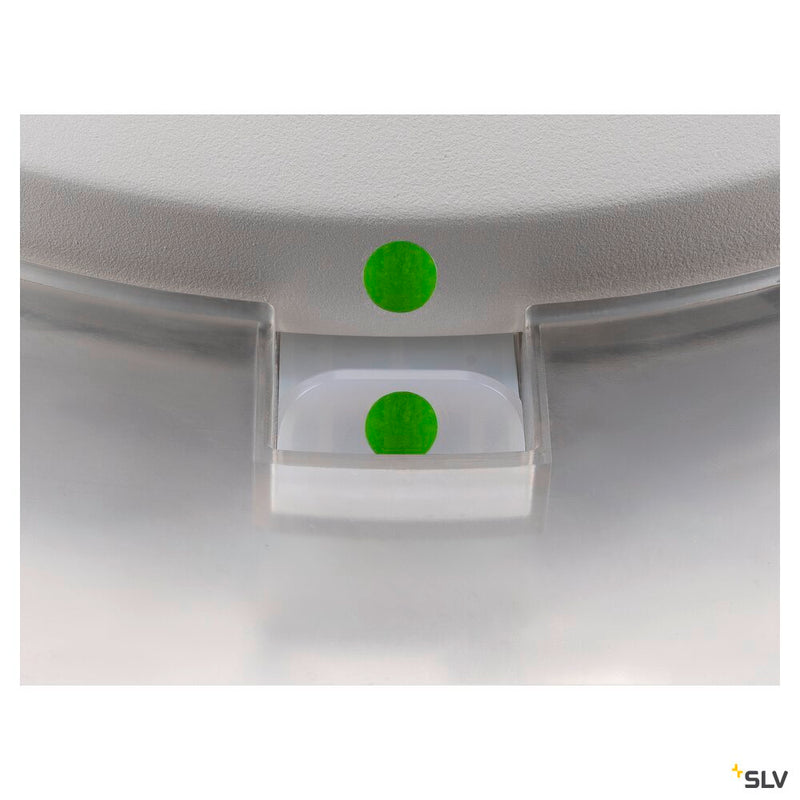 SLV 1007297 MEDO® PRO 40, wall- and ceiling-mounted light, round, 3000/4000 K, 19 W, trailing-edge phase, 80°, UGR <19, white