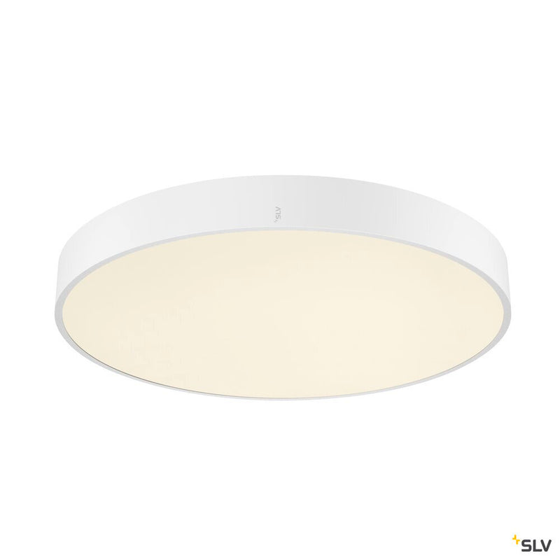 SLV 1007305 MEDO® PRO 60, wall- and ceiling-mounted light, round, 3000/4000 K, 37 W, trailing-edge phase, 80°, UGR <19, white