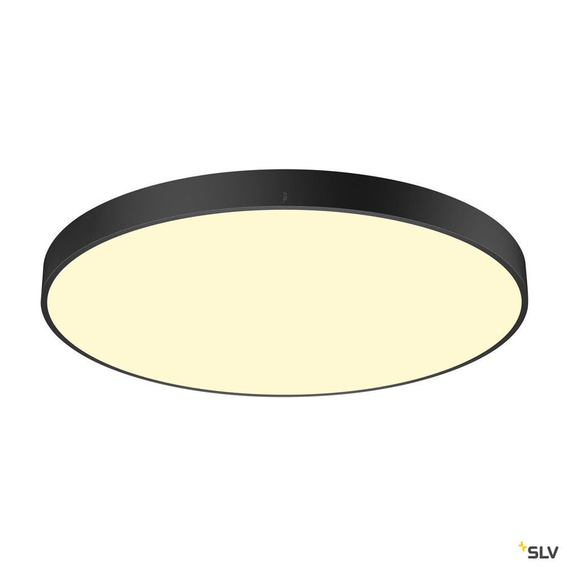 SLV 1007314 MEDO® PRO 90, ceiling-mounted light, round, 3000/4000 K, 74 W, trailing-edge phase, 110°, black