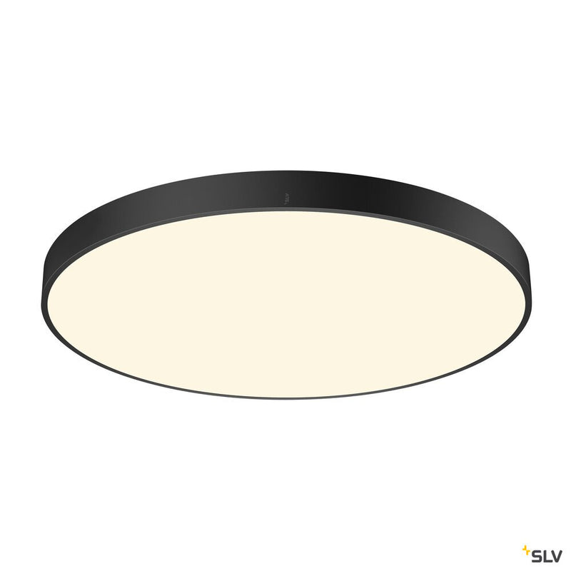 SLV 1007314 MEDO® PRO 90, ceiling-mounted light, round, 3000/4000 K, 74 W, trailing-edge phase, 110°, black