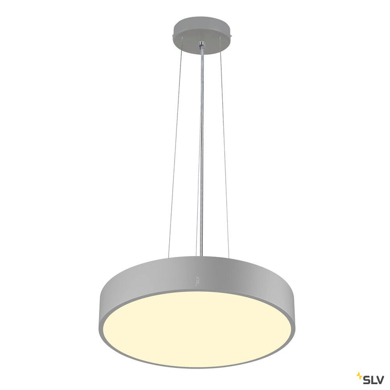 SLV 1007321 MEDO® 40, wall- and ceiling-mounted light, round, 2700/3000/4000 K, 20 W, trailing-edge phase, 110°, grey
