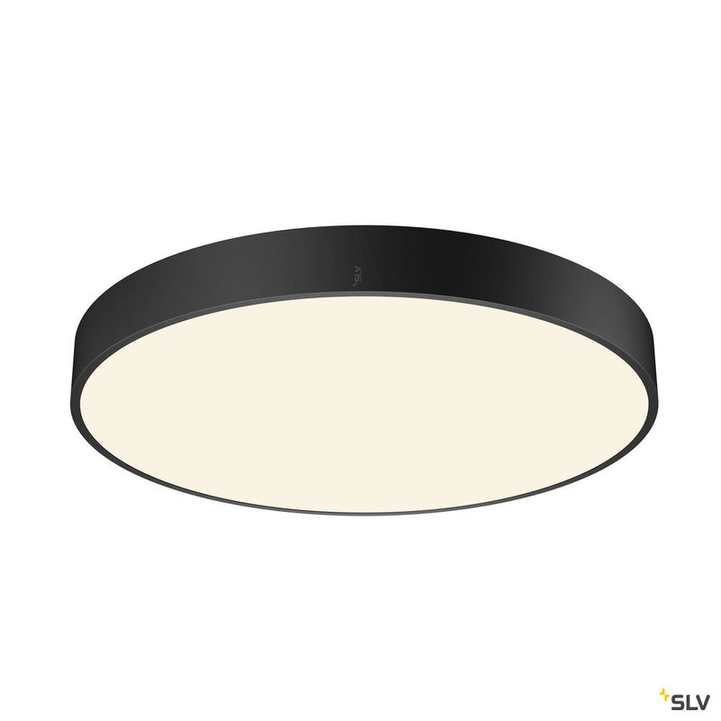 SLV 1007322 MEDO® 60, wall- and ceiling-mounted light, round, 2700/3000/4000 K, 39 W, trailing-edge phase, 110°, black