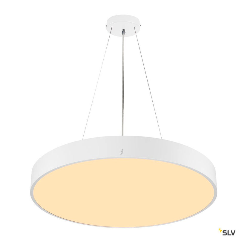 SLV 1007323 MEDO® 60, wall- and ceiling-mounted light, round, 2700/3000/4000 K, 39 W, trailing-edge phase, 110°, white