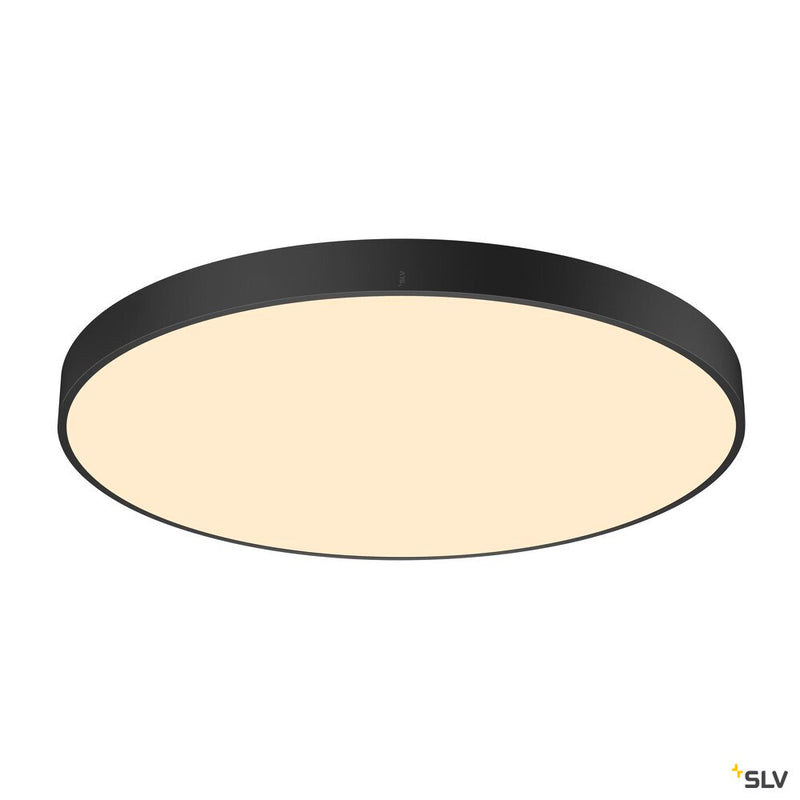 SLV 1007325 MEDO® 90, ceiling-mounted light, round, 2700/3000/4000 K, 79 W, trailing-edge phase, 110°, black