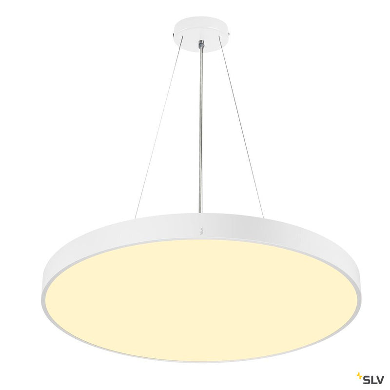 SLV 1007326 MEDO® 90, ceiling-mounted light, round, 2700/3000/4000 K, 79 W, trailing-edge phase, 110°, white