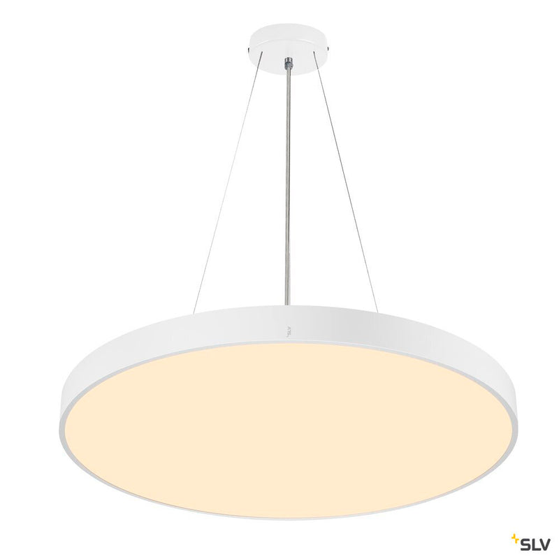 SLV 1007326 MEDO® 90, ceiling-mounted light, round, 2700/3000/4000 K, 79 W, trailing-edge phase, 110°, white