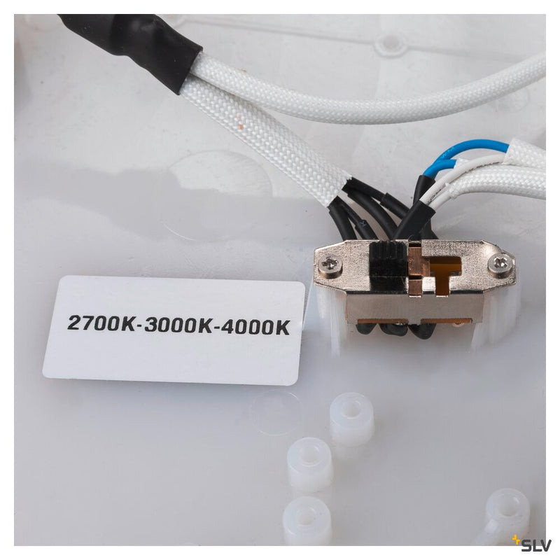 SLV 1007326 MEDO® 90, ceiling-mounted light, round, 2700/3000/4000 K, 79 W, trailing-edge phase, 110°, white