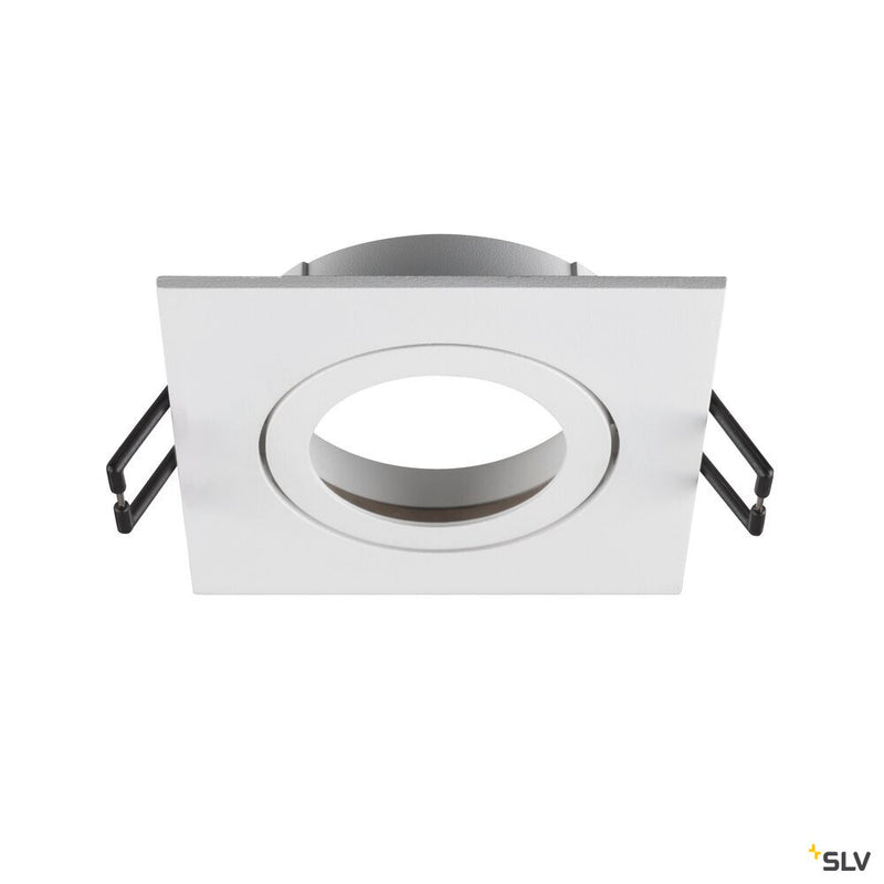 SLV 1007328 NEW TRIA® 68, ceiling installation ring, L: 8.2 W: 8.2 H: 2.6 cm, IP 20, white