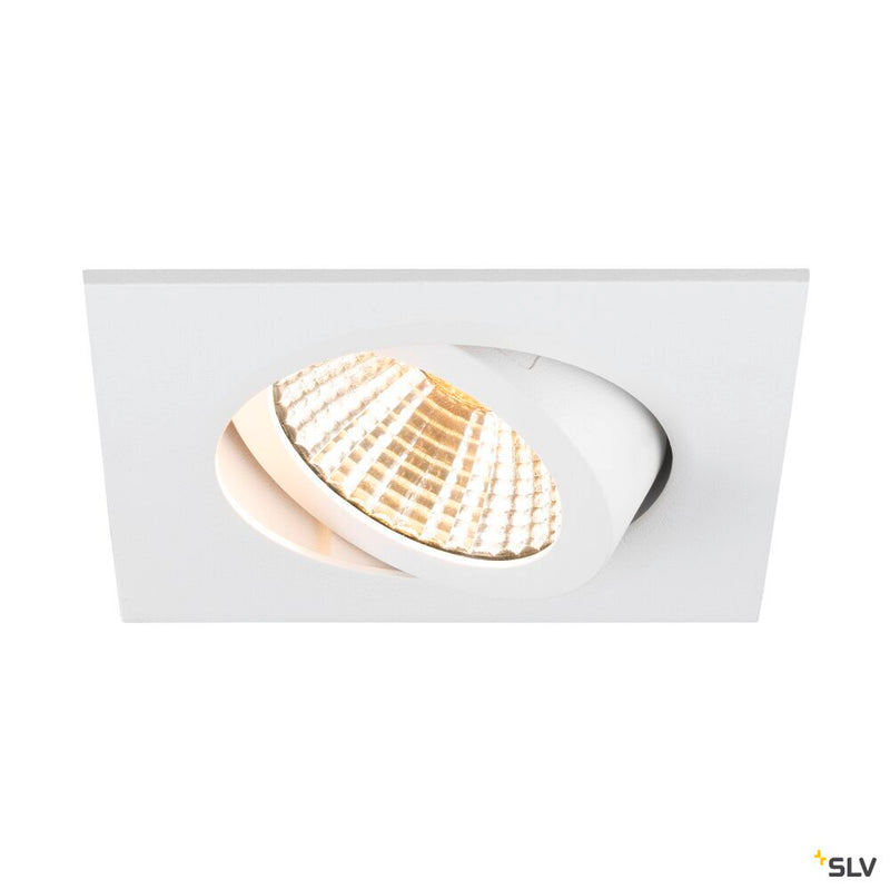 SLV 1007328 NEW TRIA® 68, ceiling installation ring, L: 8.2 W: 8.2 H: 2.6 cm, IP 20, white