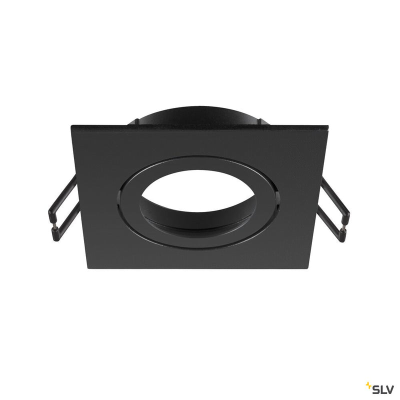 SLV 1007329 NEW TRIA® 68, ceiling installation ring, L: 8.2 W: 8.2 H: 2.6 cm, IP 20, black